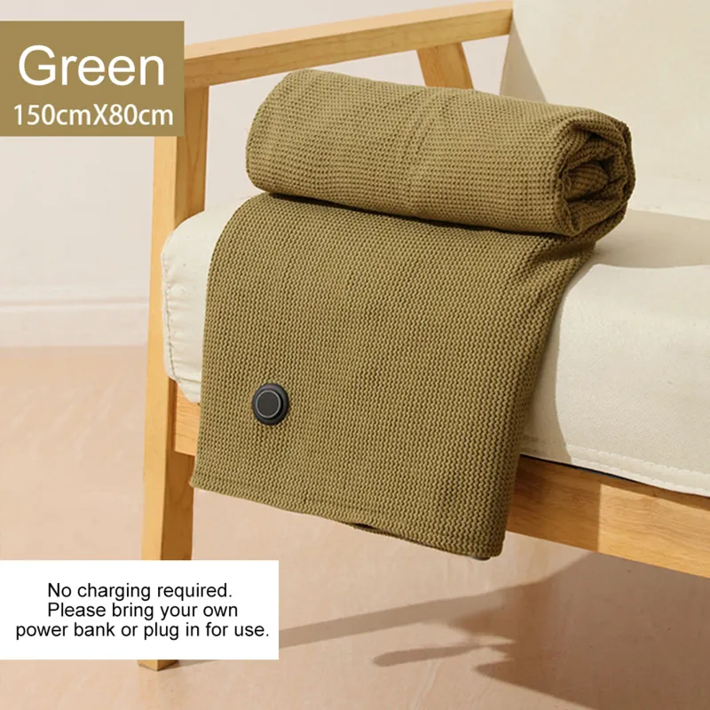 USB Heated Blanket Shawl Wrap 1