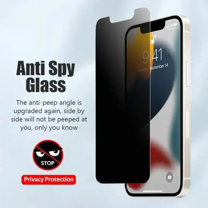 Privacy Tempered Glass Screen Protector for iPhone 2