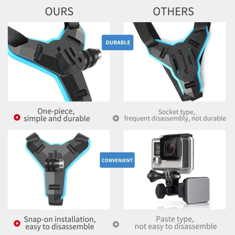 Motorcycle Helmet Phone & GoPro Mount 5