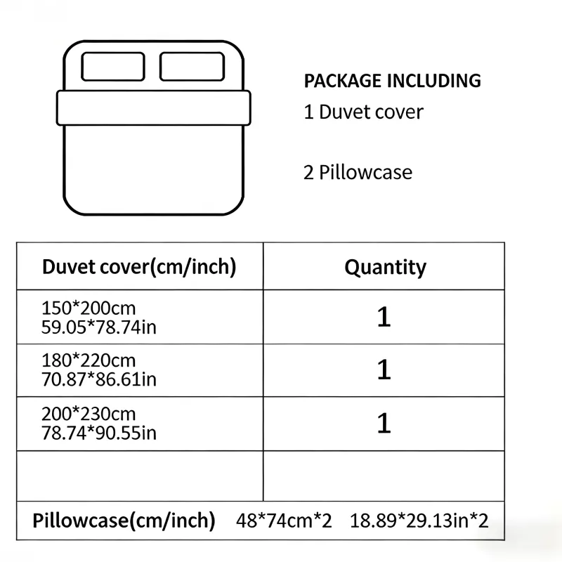Pink Striped Cotton Duvet Cover Set 3pc 6