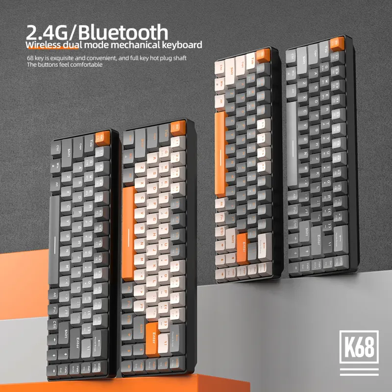 Ziyoulang K68 Mini Wireless Mechanical Keyboard 1