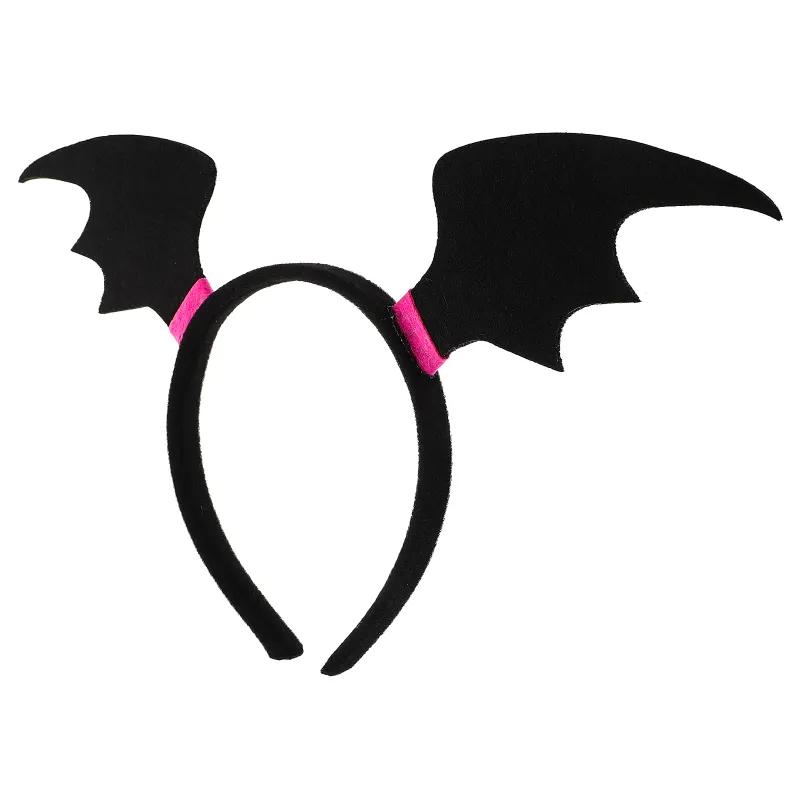 Girls Vampire Bat Wing Headband Costume 4