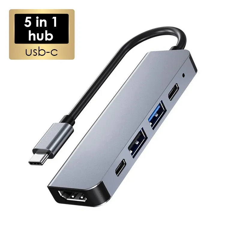 5-in-1 USB-C Hub for MacBook 1