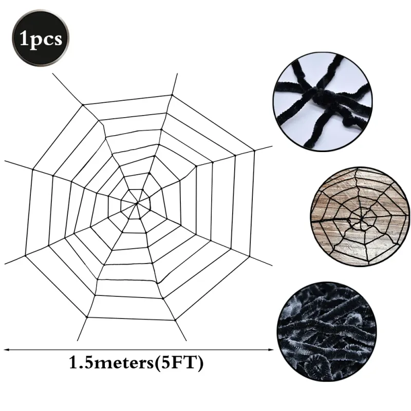 Spider Party Tableware & Decor Set 5