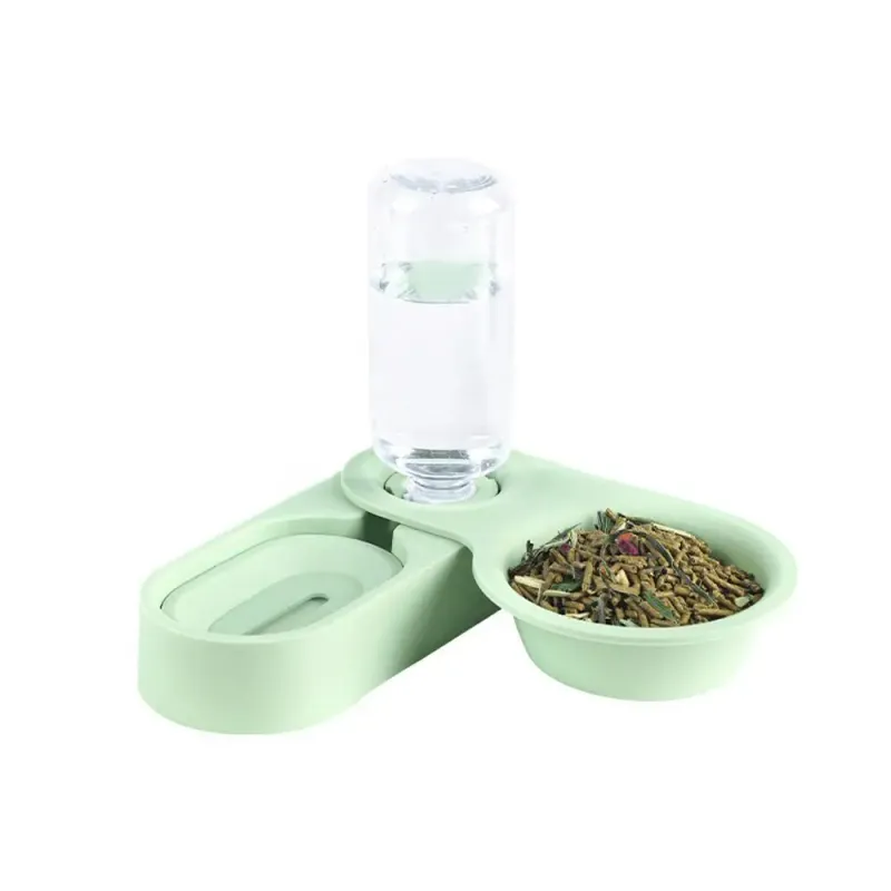 Small Pet Auto Feeder Food Bowl 6