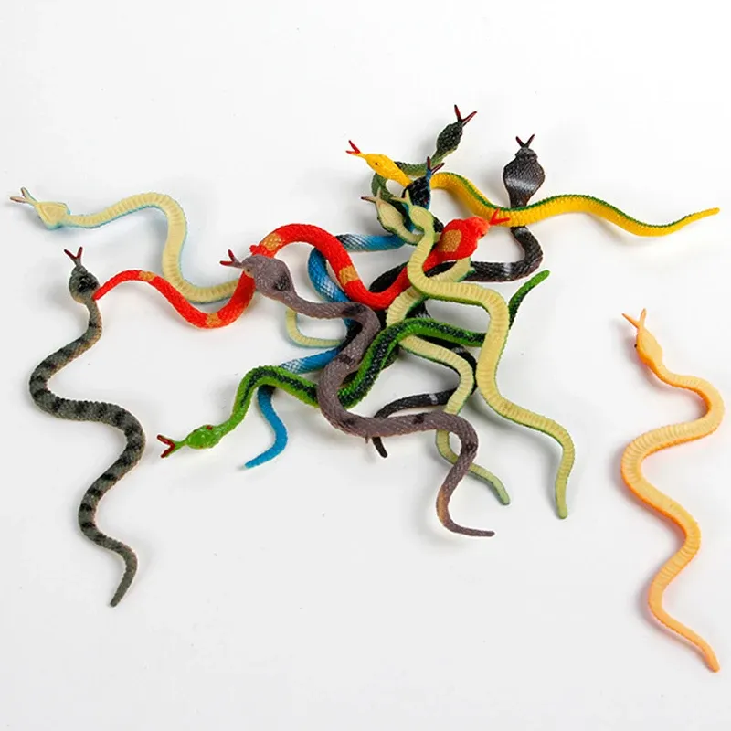 12PCS Mini Realistic Snake Gag Gift Set 6