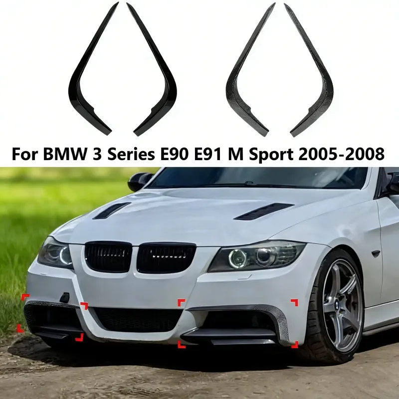 BMW 3 Series E90 E91 Front Lip Spoiler 1