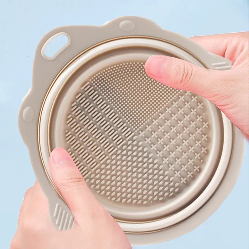 Makeup Brush Cleaner Bowl Set 6