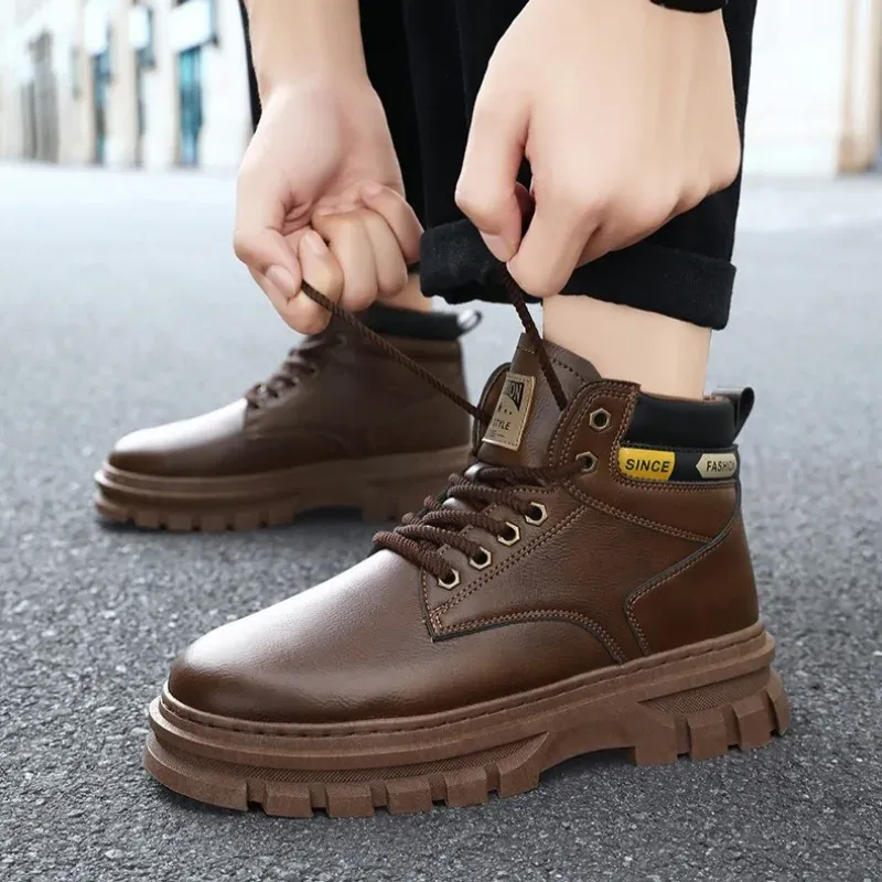 Vintage Platform Chelsea Ankle Boots 5