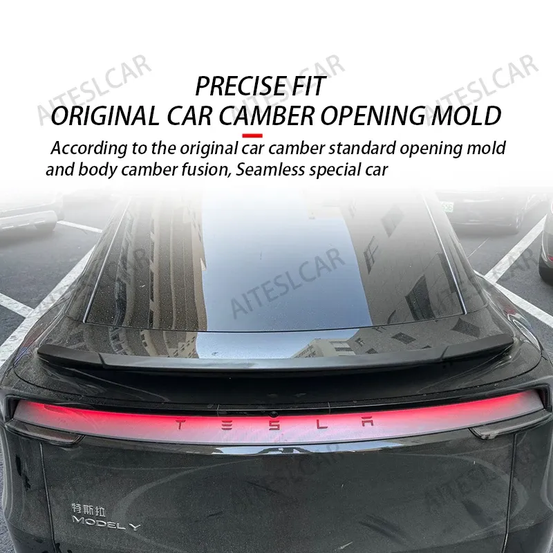 Tesla Model Y 2025 Carbon Fiber Spoiler 3