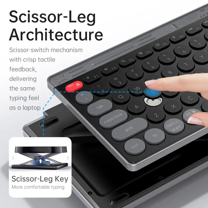 Mini Bluetooth Keyboard & Mouse Set 5