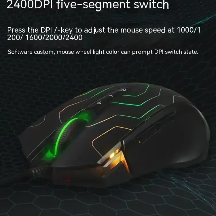 Bloody X89 Wired RGB Gaming Mouse 4