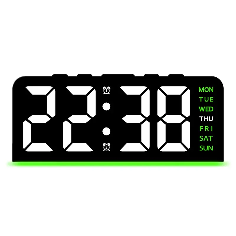 LED Digital Alarm Clock with Ambient Light 6
