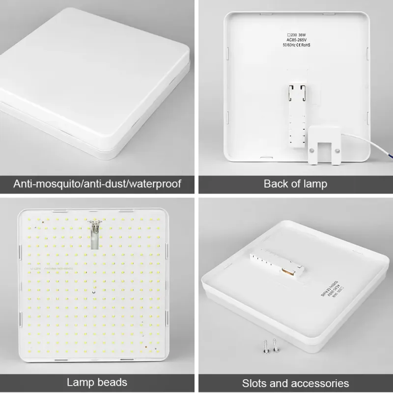 LED потолочна лампа плоского монтажу 18-48W 5