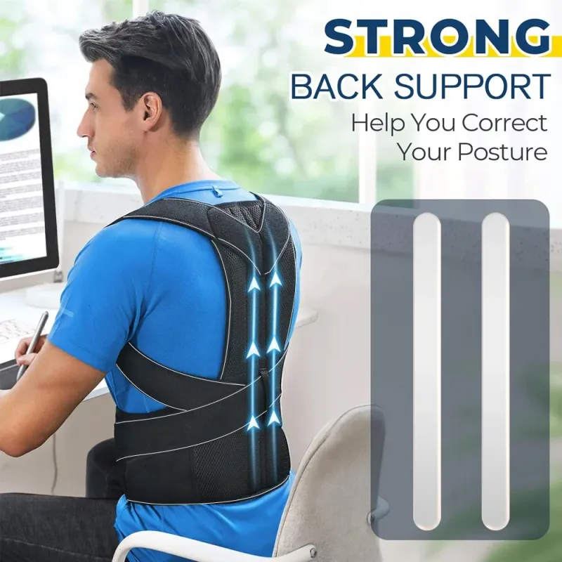 Adjustable Back Brace Posture Corrector 5