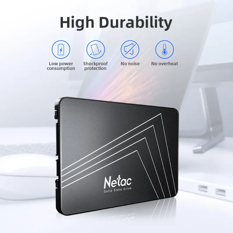 Netac SATA3 2.5" Internal SSD 128GB-2TB 2