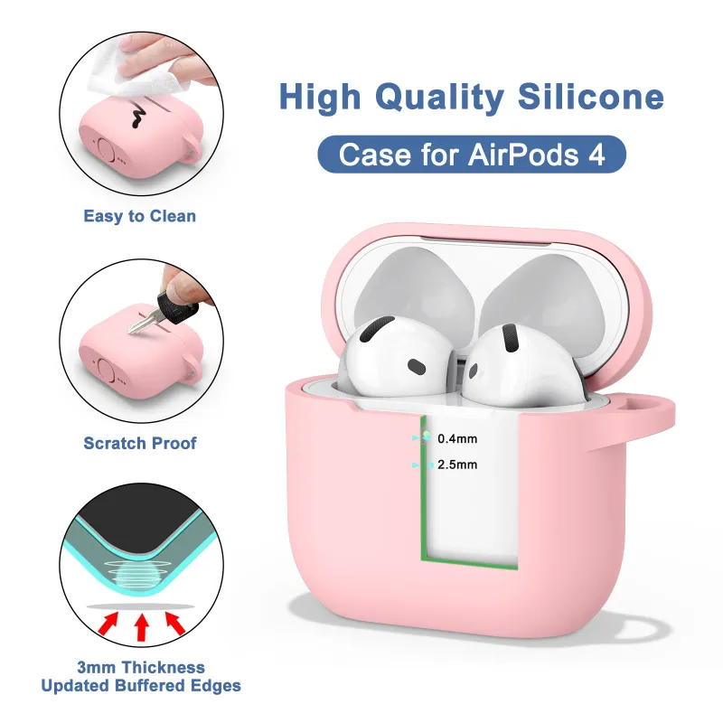 AirPods 4 Silicone Case with Cleaner Kit 4