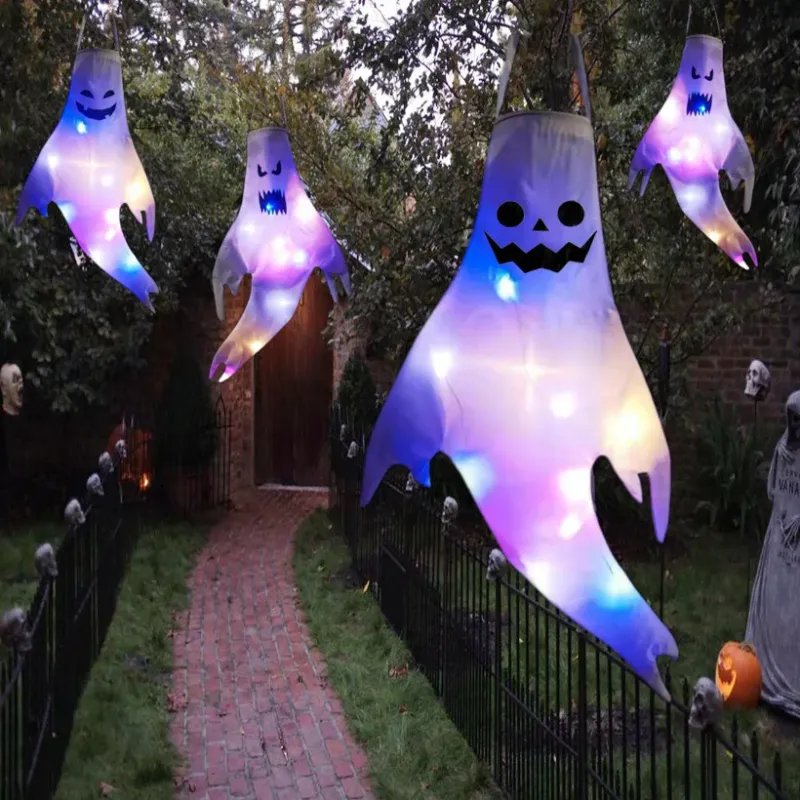 LED Hanging Ghost Halloween Decor 3