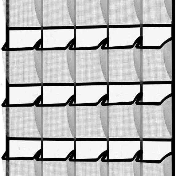 35-Pocket Over Door Shoe Organizer 1