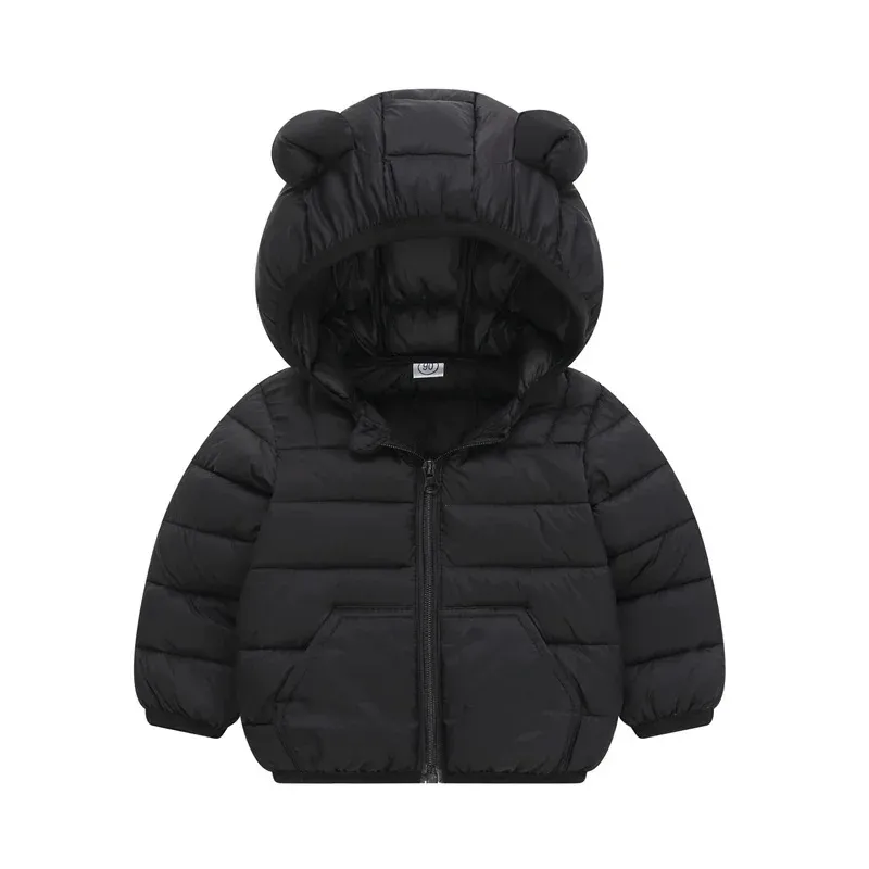 Kids Winter Warm Down Coat Hooded Jacket 1