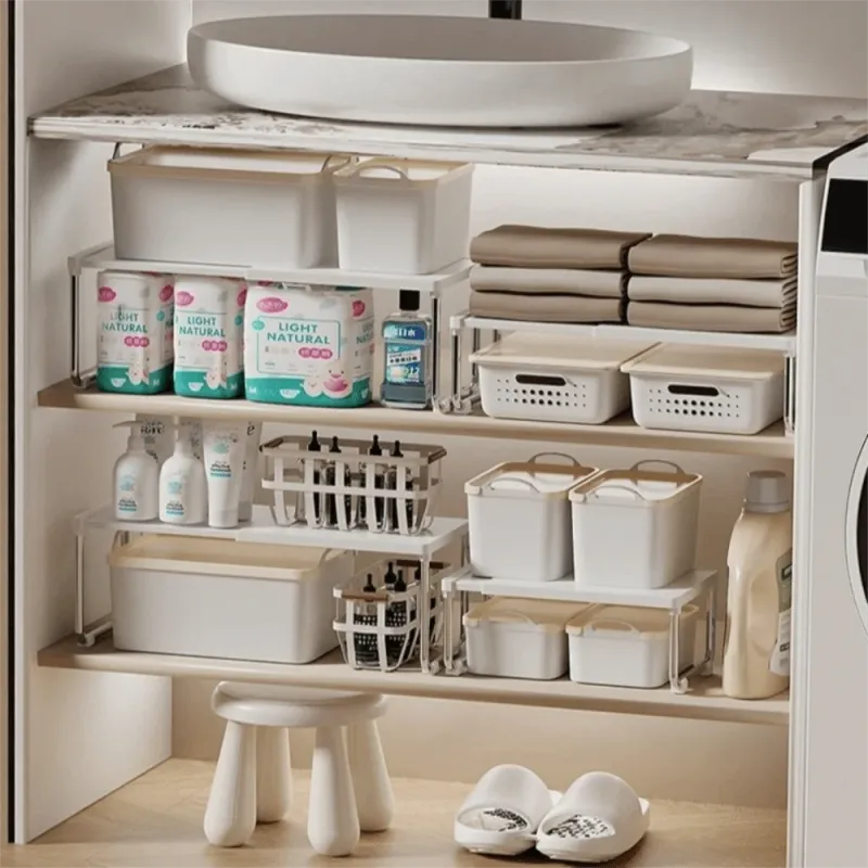 Extendable Kitchen Cabinet Organizer Shelf 3
