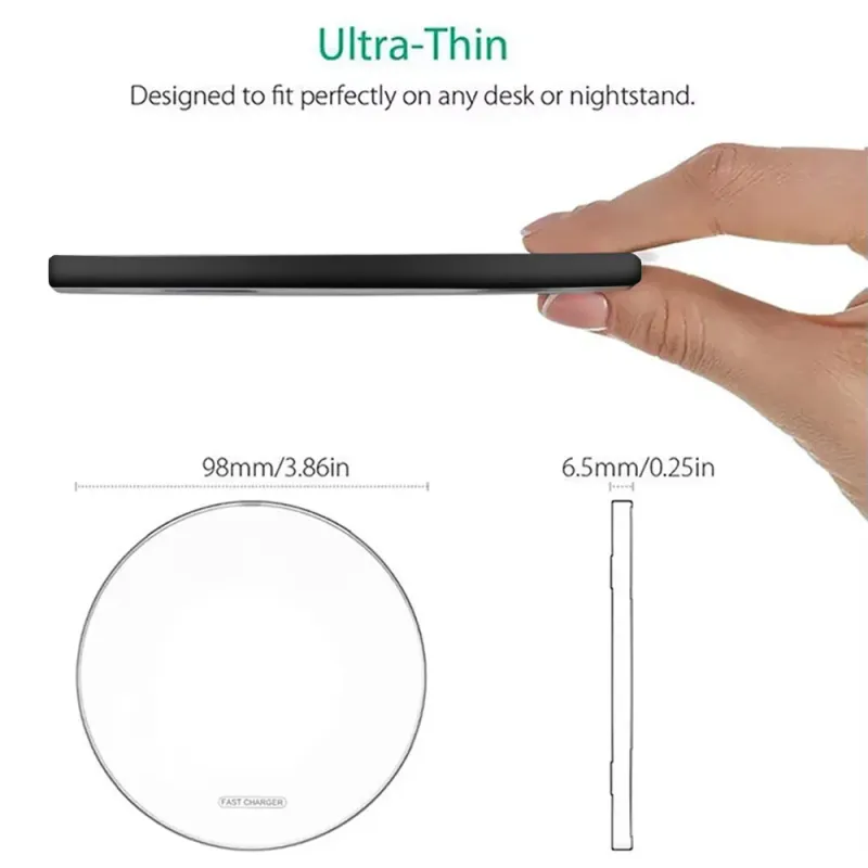 30W Fast Wireless Charger Pad 2