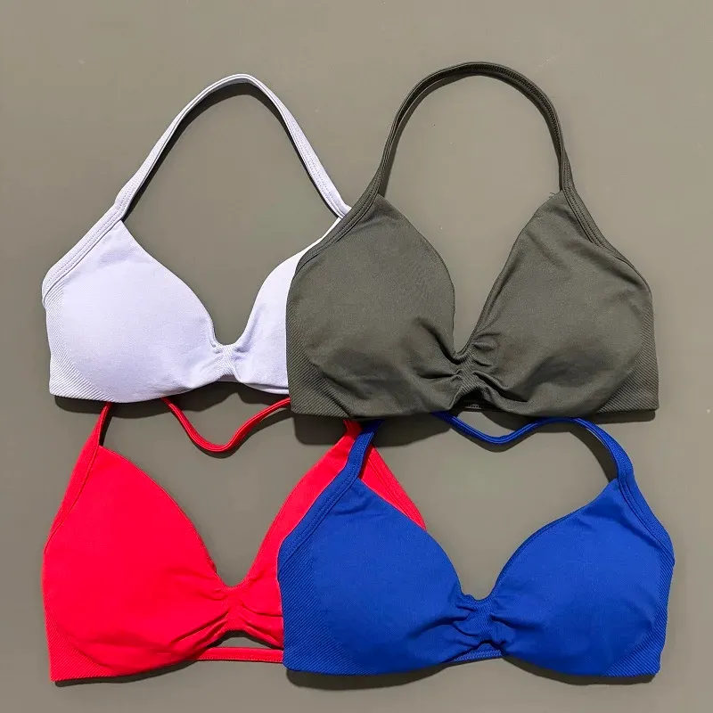 Sports Strappy Yoga Bra for Women 5