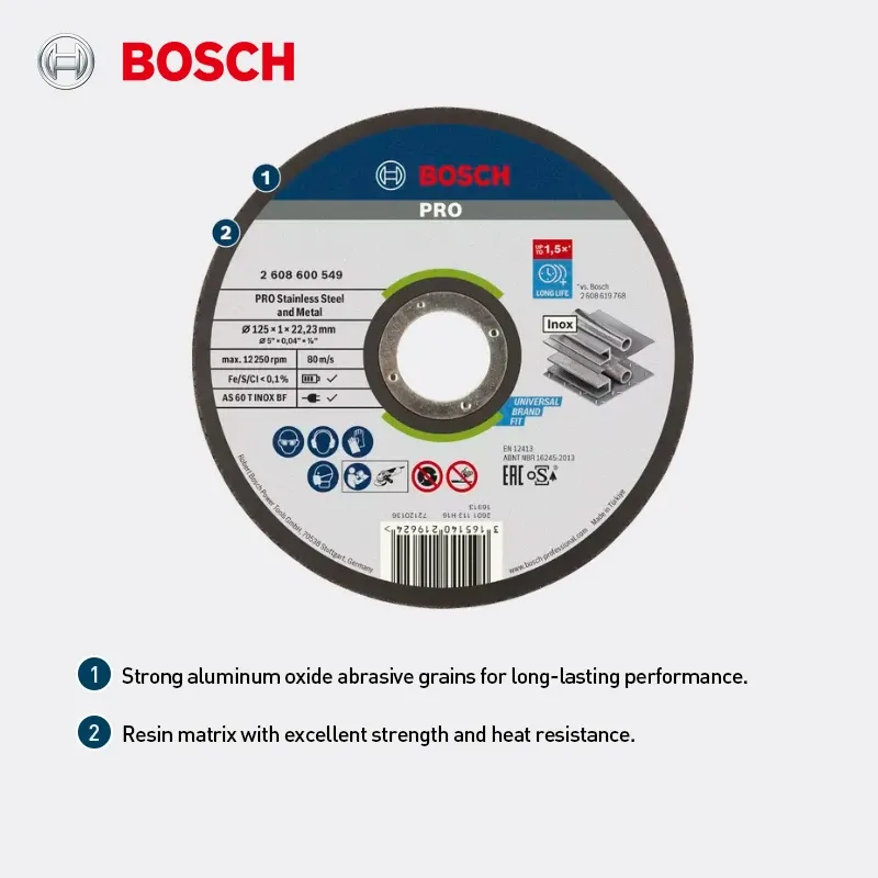 Bosch 125mm Metal Cutting Disc 4