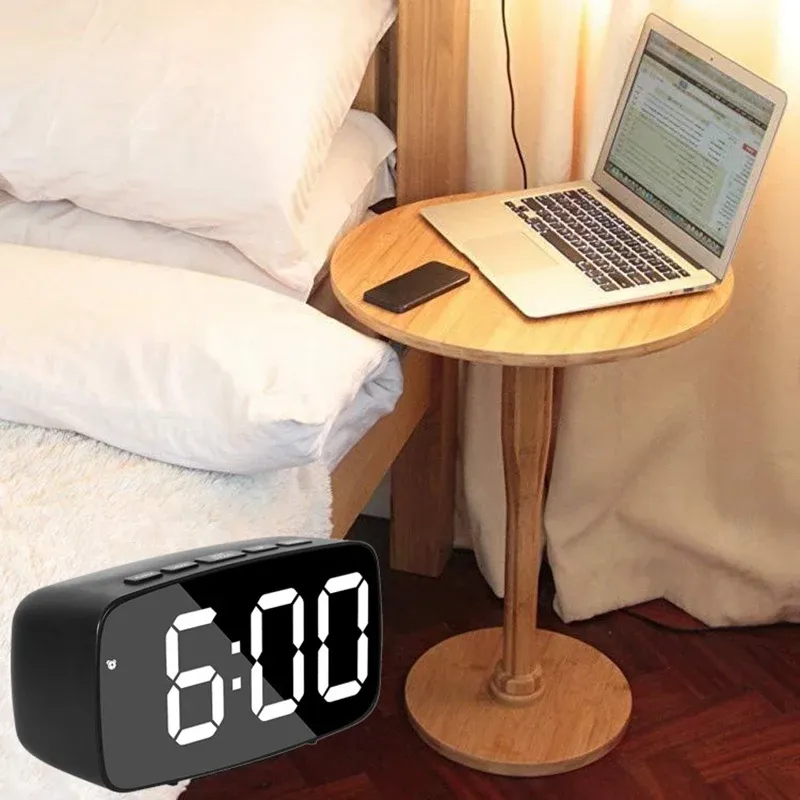 Smart Red LED Digital Alarm Clock 3
