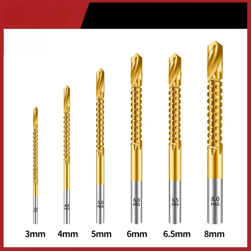 Titanium Woodworking Saw Drill Bit 3-13mm 5