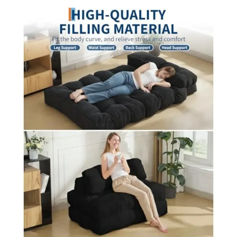 Folding Sofa Bed Sleeper Chair 6
