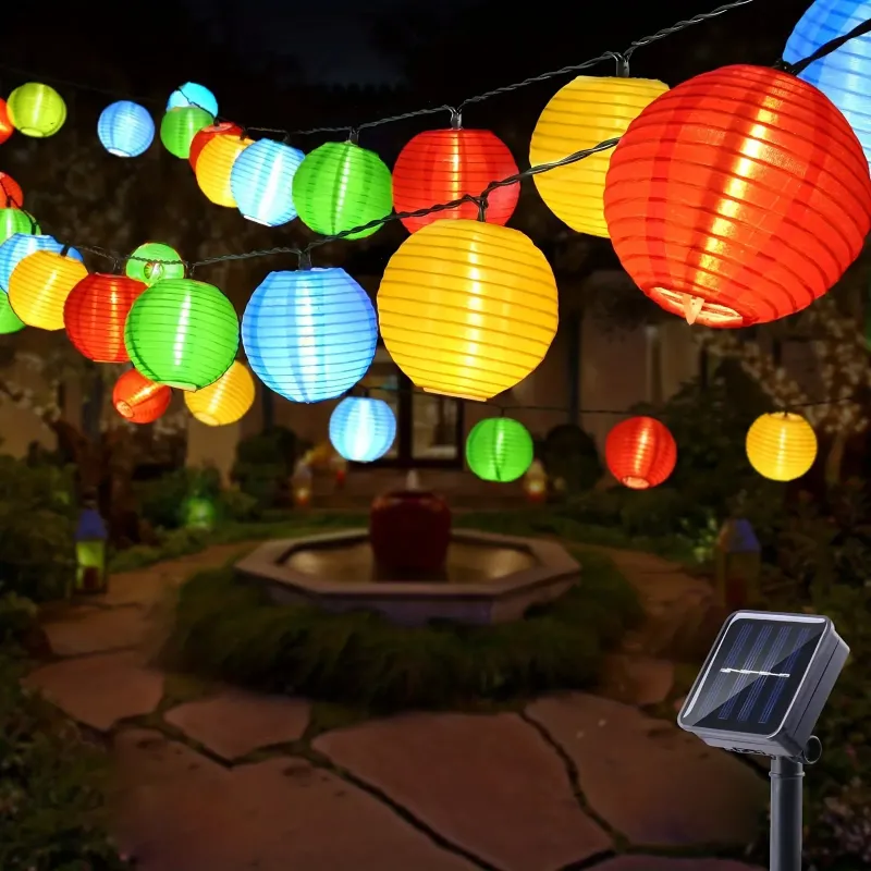 Solar Lantern String Lights Outdoor 3