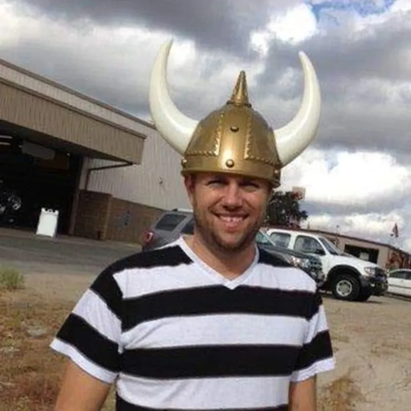 Viking Knight Helmet Costume Hat 4