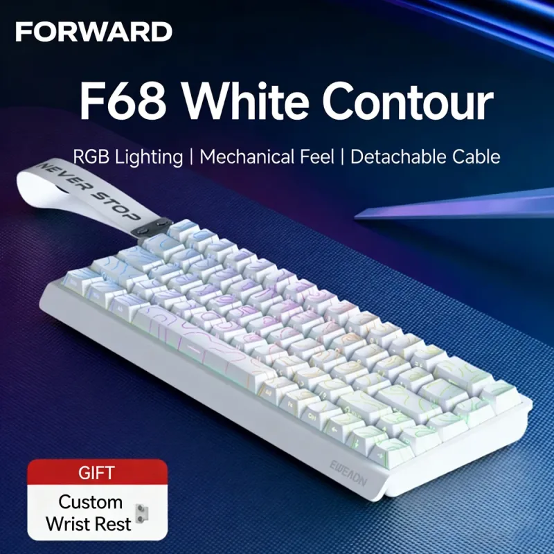 Pioneer F61/F68 Wireless Mechanical Keyboard 6