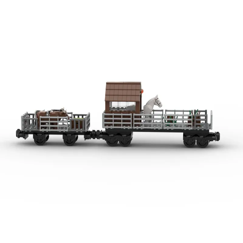 Animal Transport Train Building Block Set 5