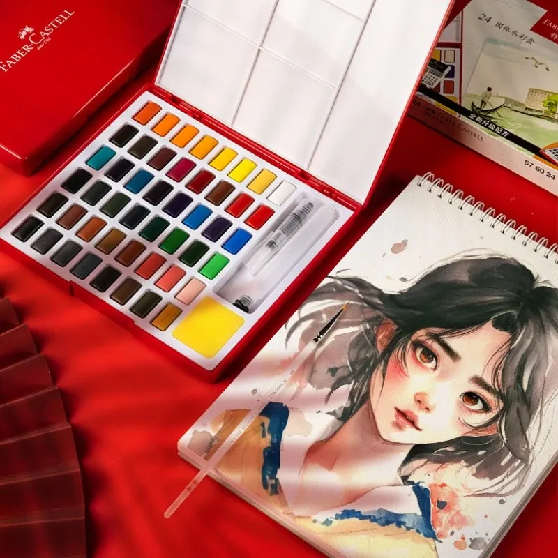 Solid Watercolor Pigments Set (24/36/48 Colors) 2