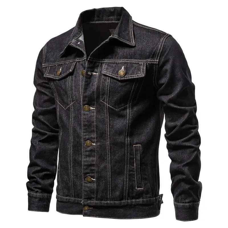 Men's Slim Fit Denim Jacket 6