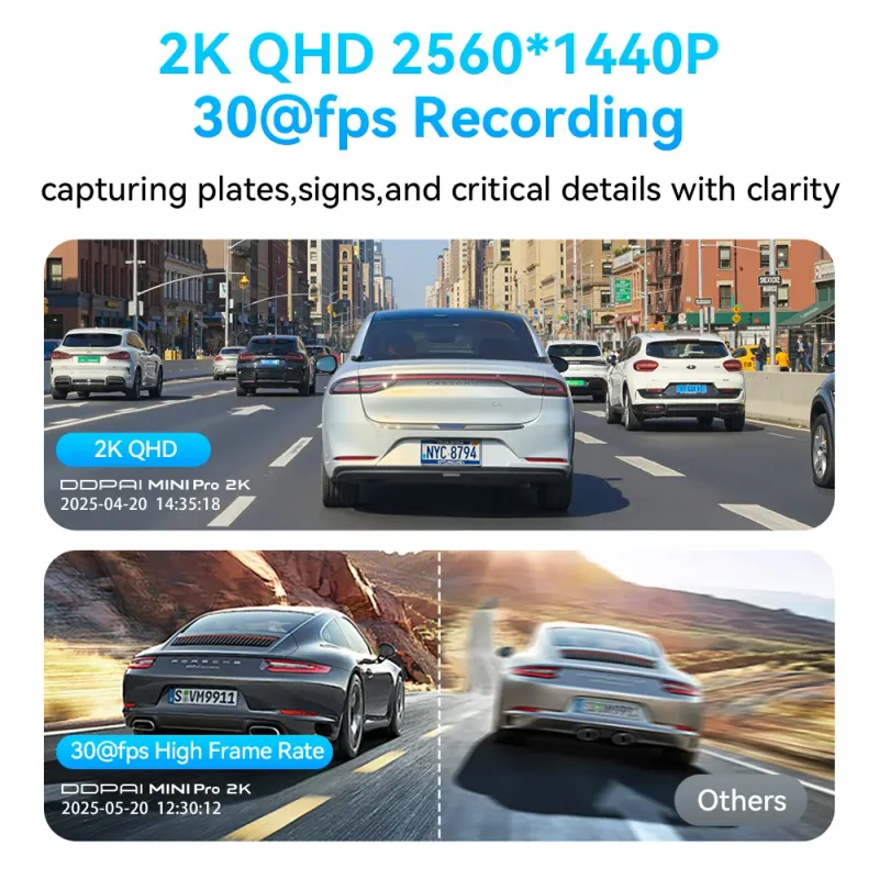 DDPAI MINI Pro 2K WiFi Dash Cam 2