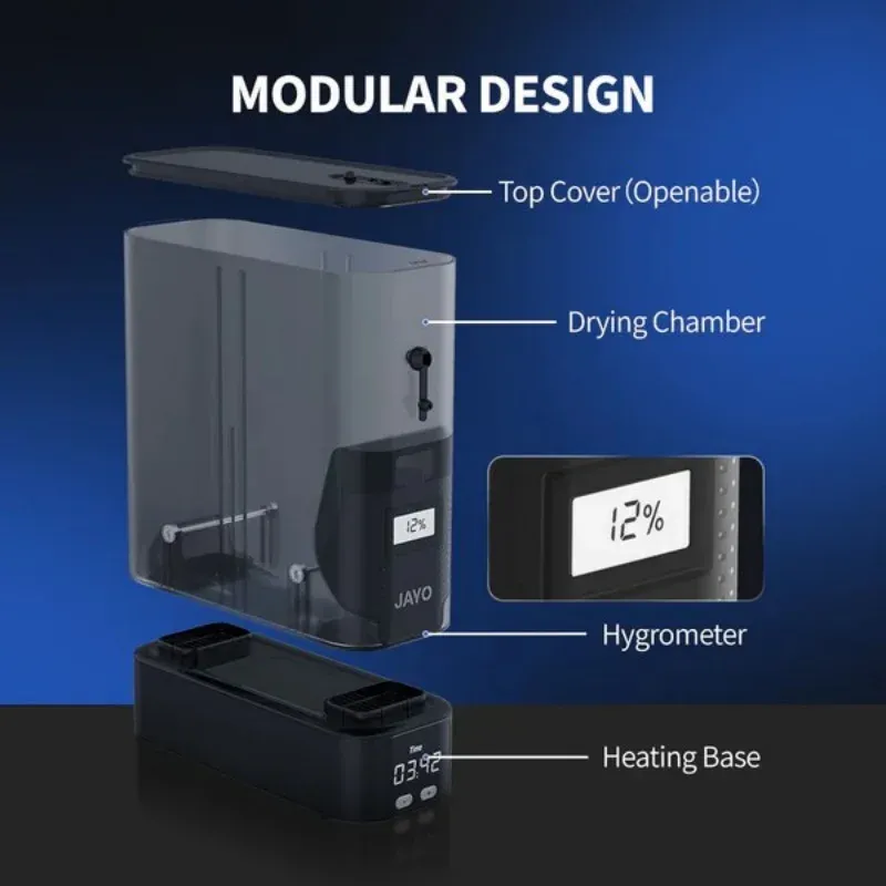 JAYO J1 Filament Dryer Box 99mm Ultra Slim 3