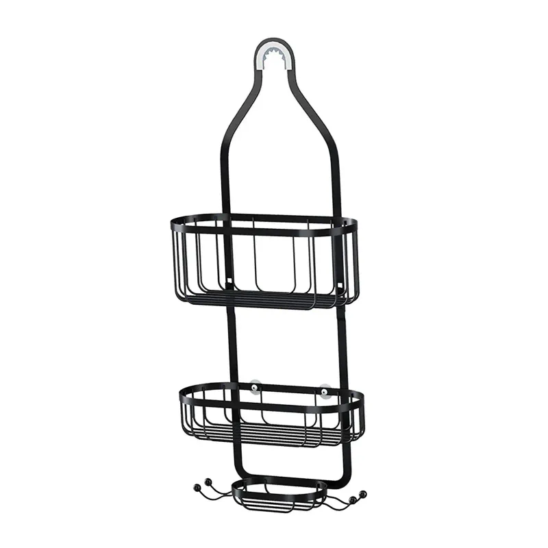 Hanging Shower Caddy Basket with Hooks 4