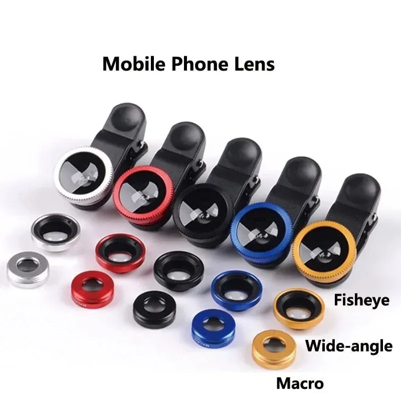 3-in-1 Fisheye Phone Lens Kit 6