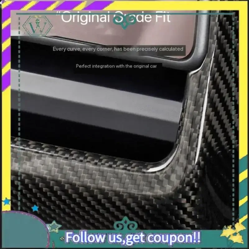Carbon Fiber Tesla Model 3 Rear Vent Cover 4
