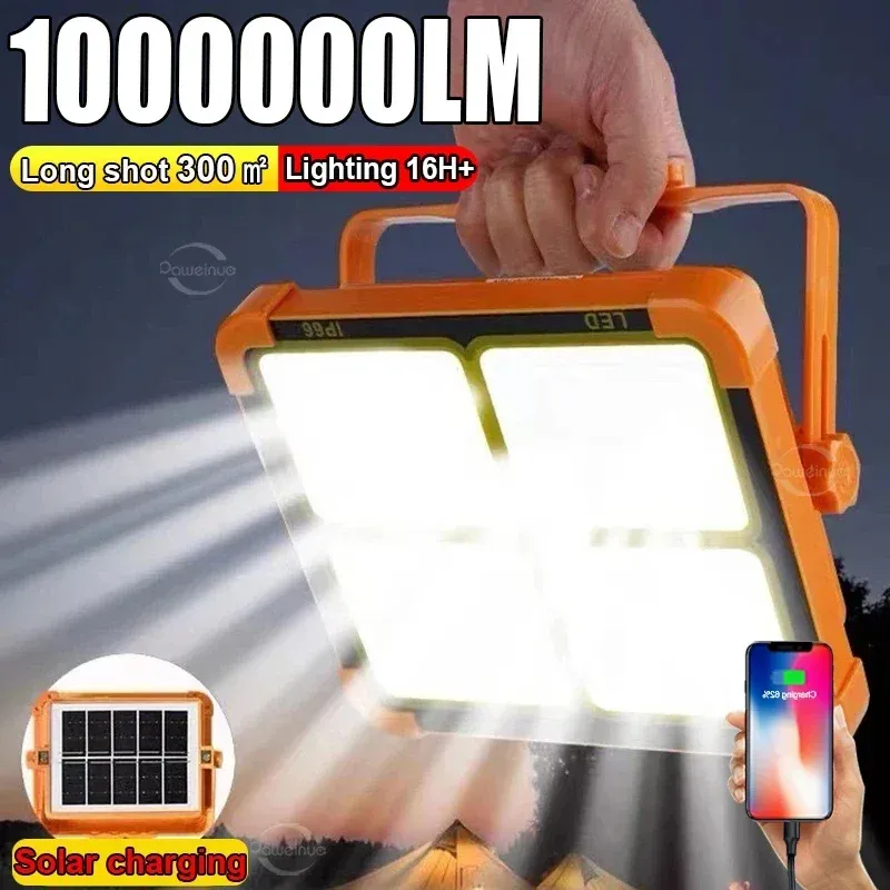 Solar Camping Lantern & Power Bank 1