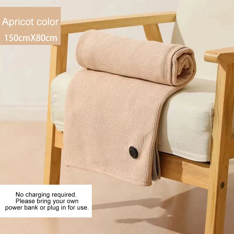 USB Heated Blanket Shawl Wrap 3