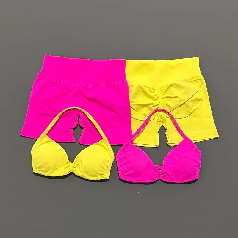 Women's Seamless Yoga Gym Set 2-Piece 6
