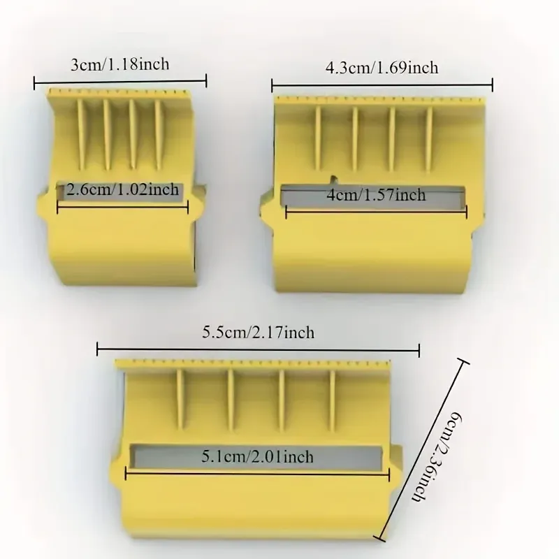 3PCS Masking Tape with Cutter Set 4