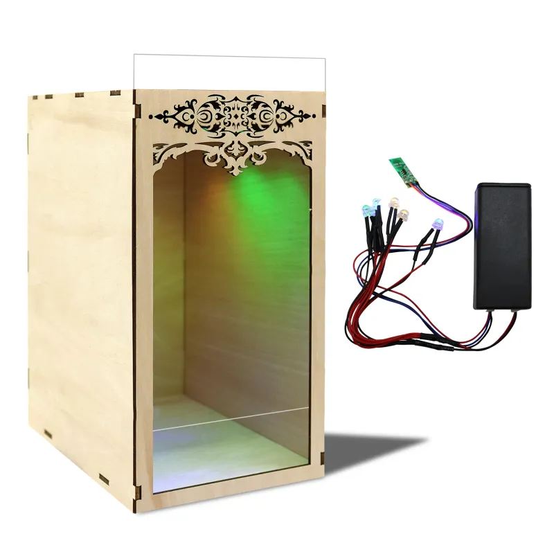 DIY Wooden Book Nook Kit 1