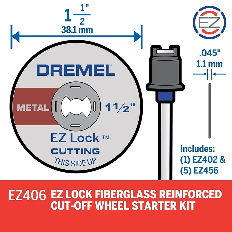 Dremel EZ Lock Cutting Kit 5Pcs 2