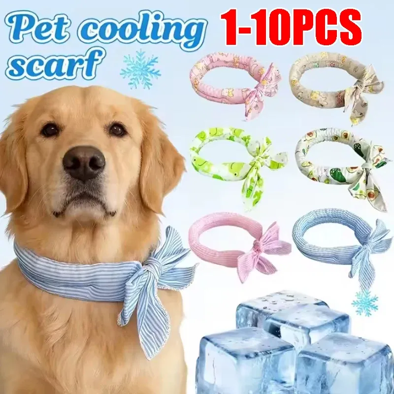 Cartoon Pet Cooling Neck Scarf 1