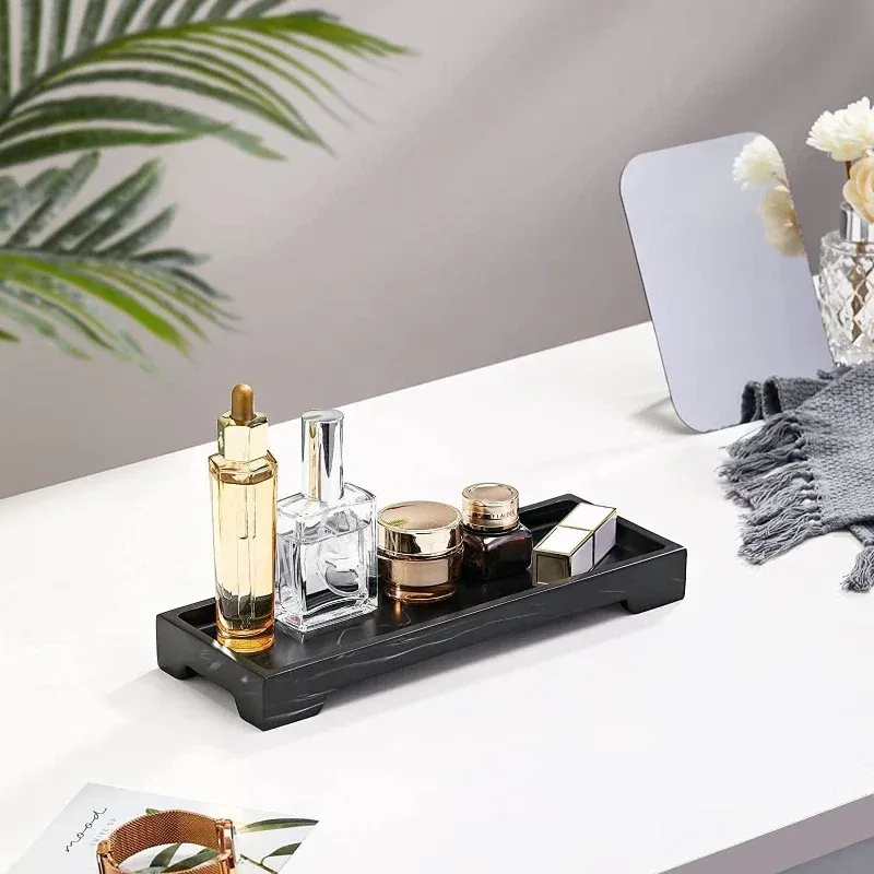 Silicone Bathroom Vanity Tray Organizer 3